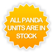 All Panda Units are in stock
